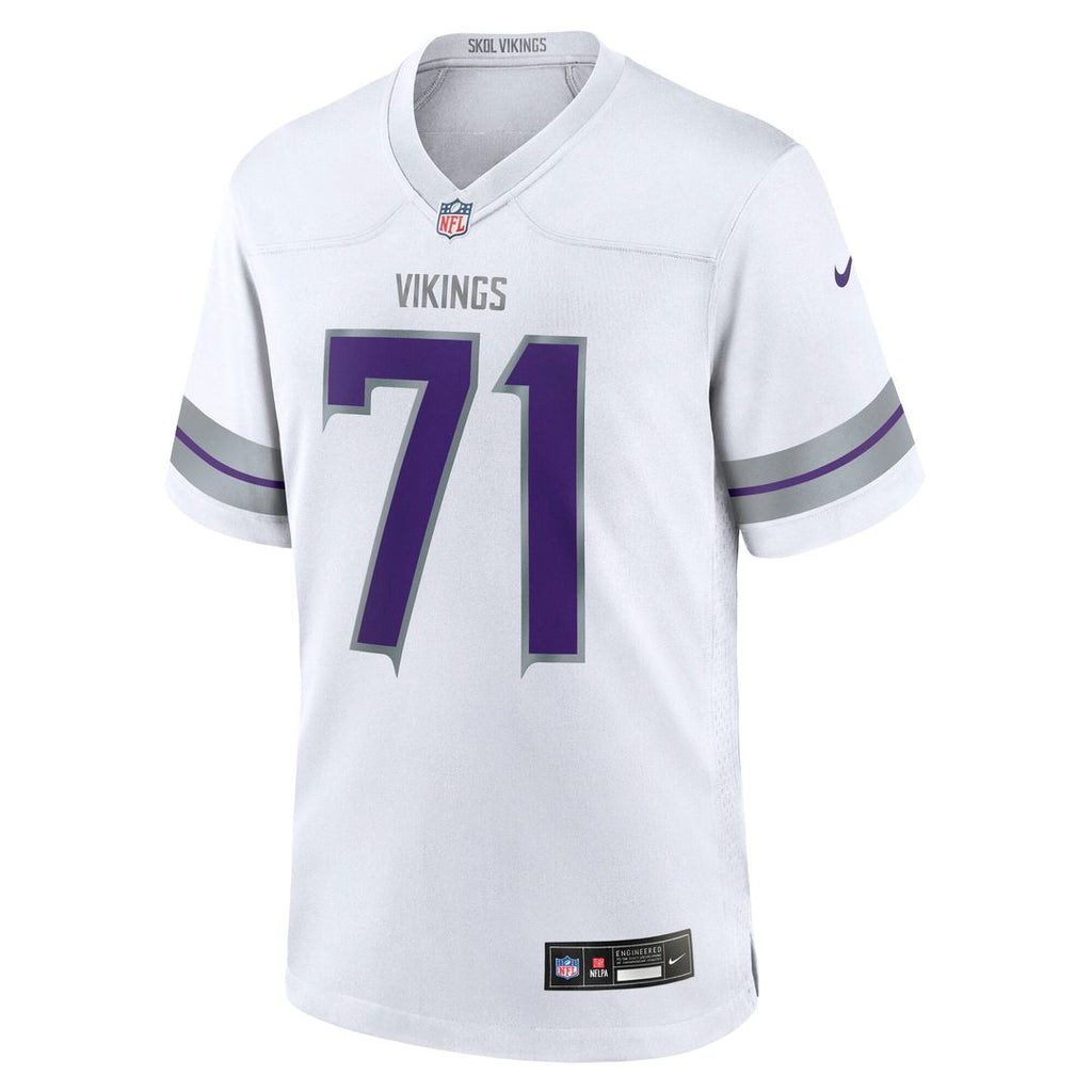 Minnesota Vikings Christian Darrisaw Nike Alternate Game Jersey - White