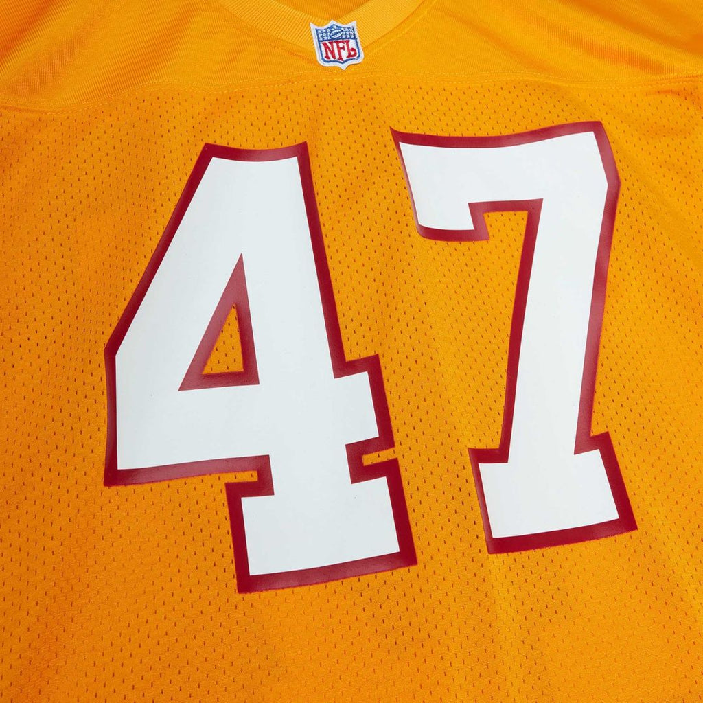 Tampa Bay Buccaneers 1993 John Lynch Mitchell & Ness Authentic Throwback Retired Player Jersey - Orange