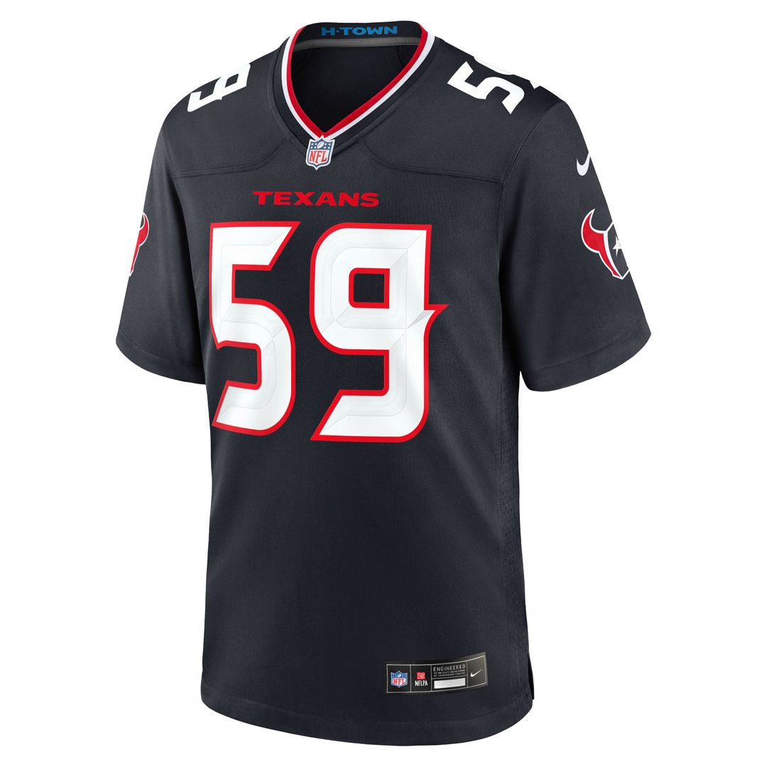 Houston Texans DeMeco Ryans Nike Team Retired Game Jersey - Navy