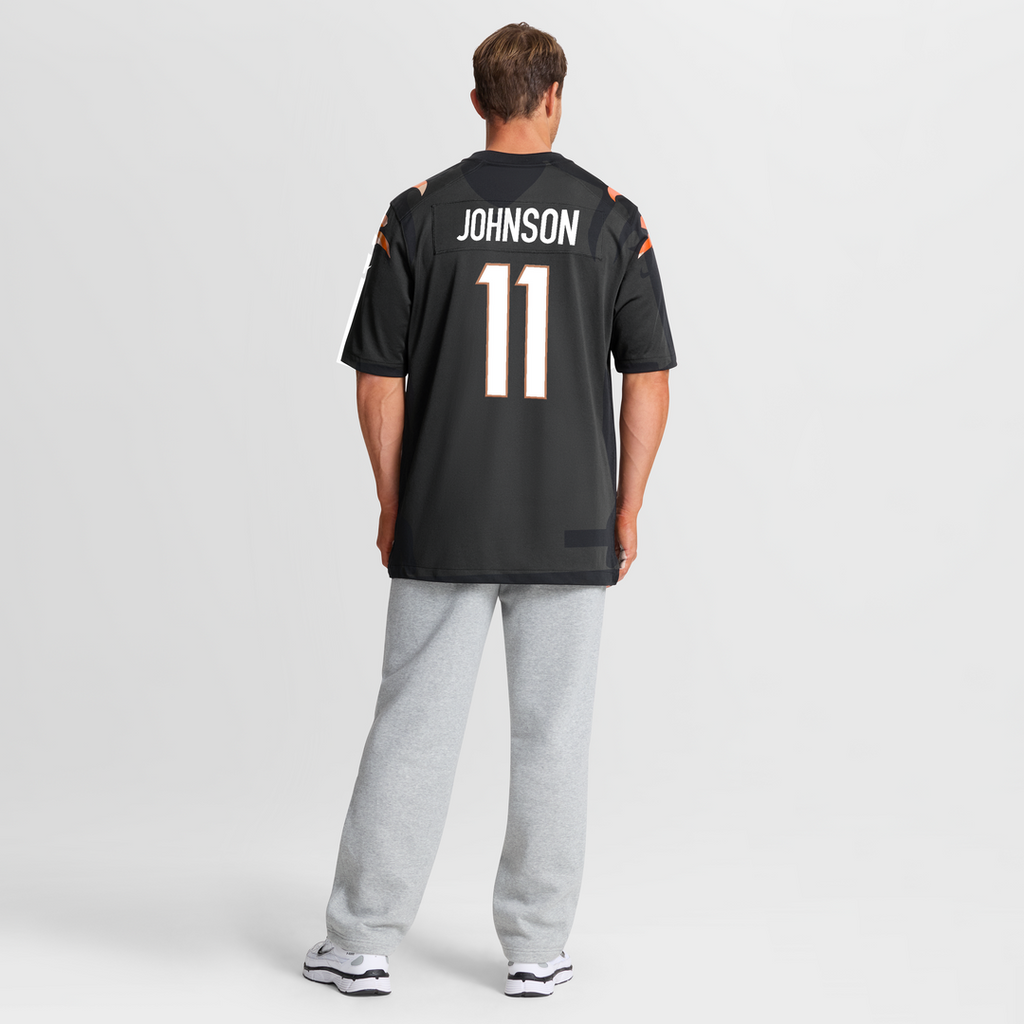 Cincinnati Bengals Josh Johnson Nike Team Game Jersey - Black