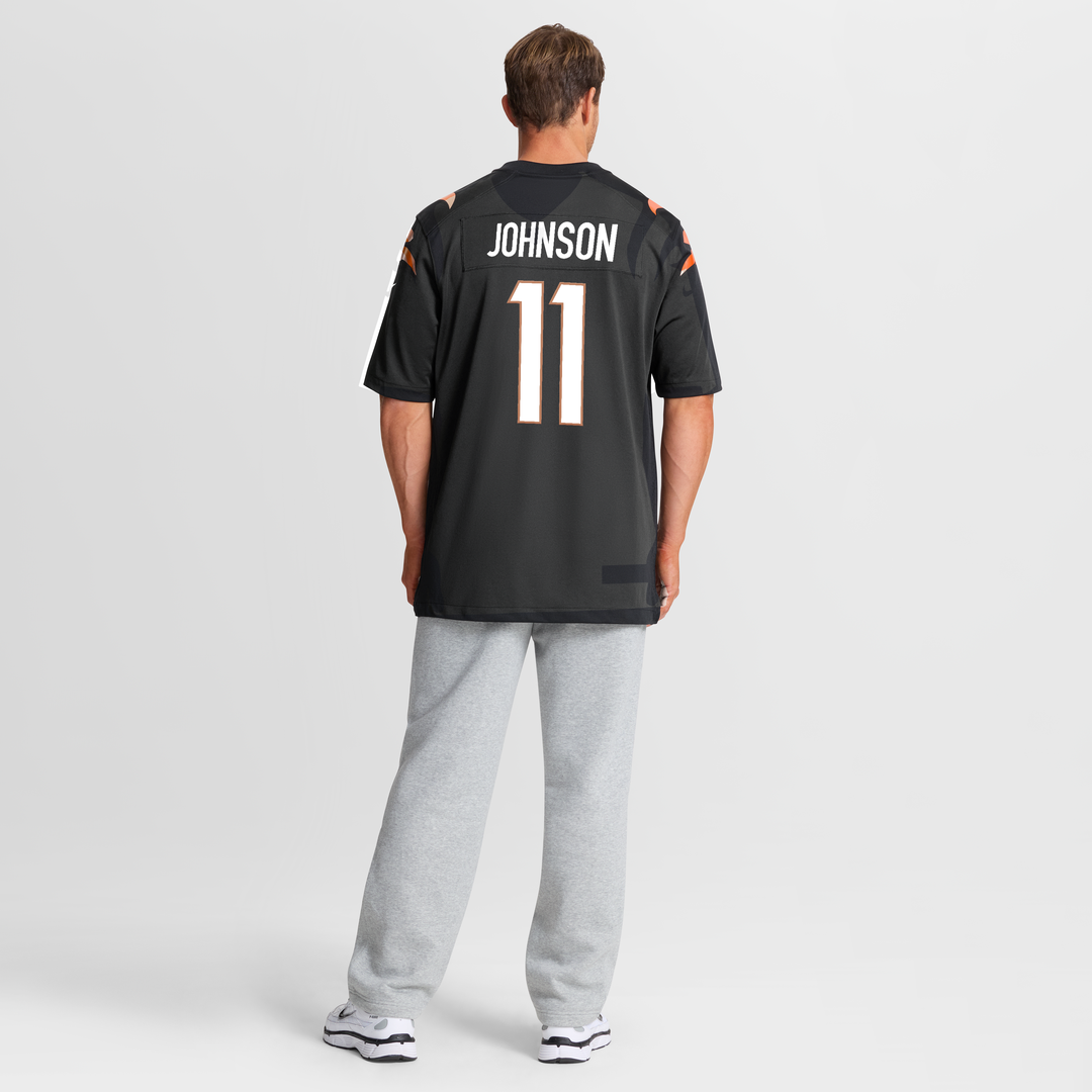 Cincinnati Bengals Josh Johnson Nike Team Game Jersey - Black