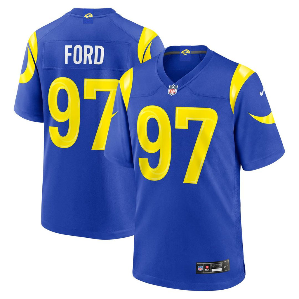 Los Angeles Rams Poona Ford Nike Game Jersey - Royal