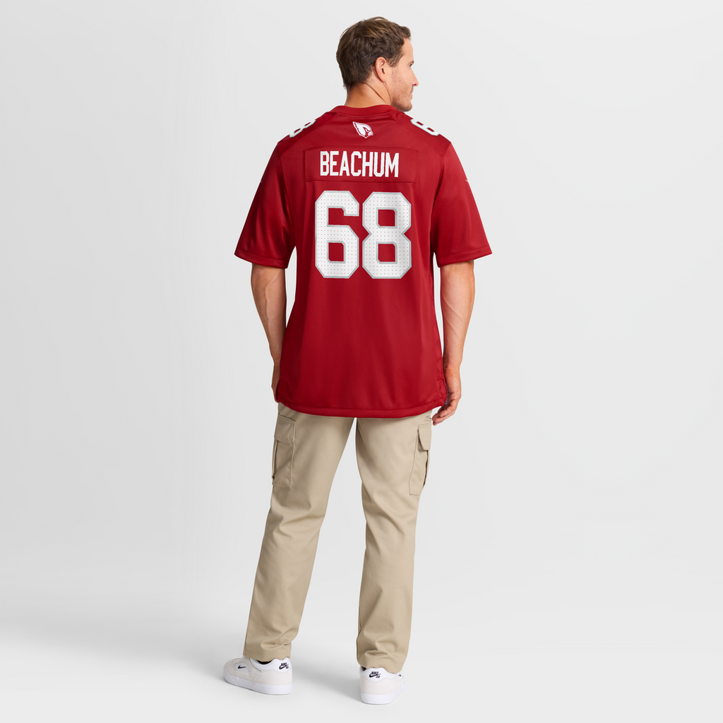 Arizona Cardinals Kelvin Beachum Nike Team Game Jersey - Cardinal