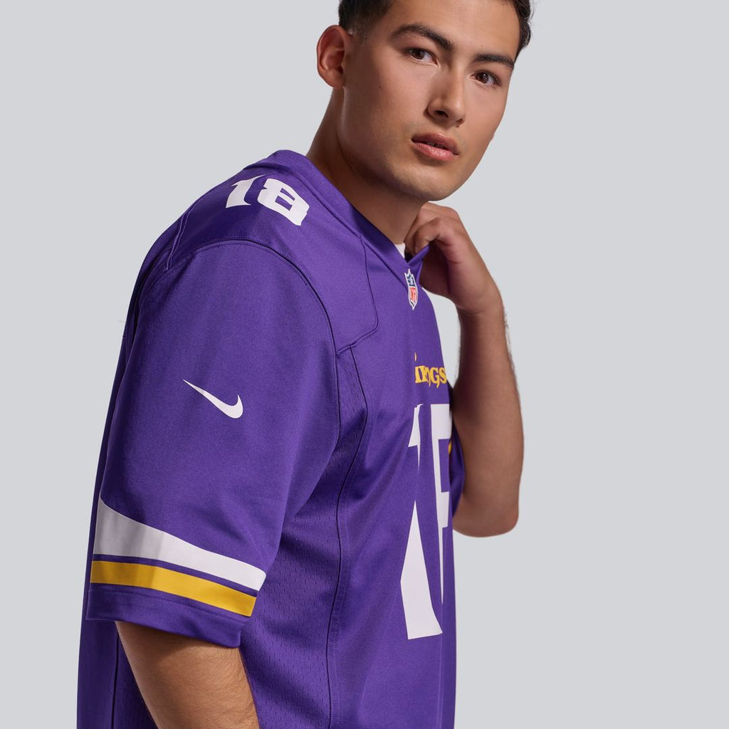 Minnesota Vikings Justin Jefferson Nike Player Game Jersey - Purple