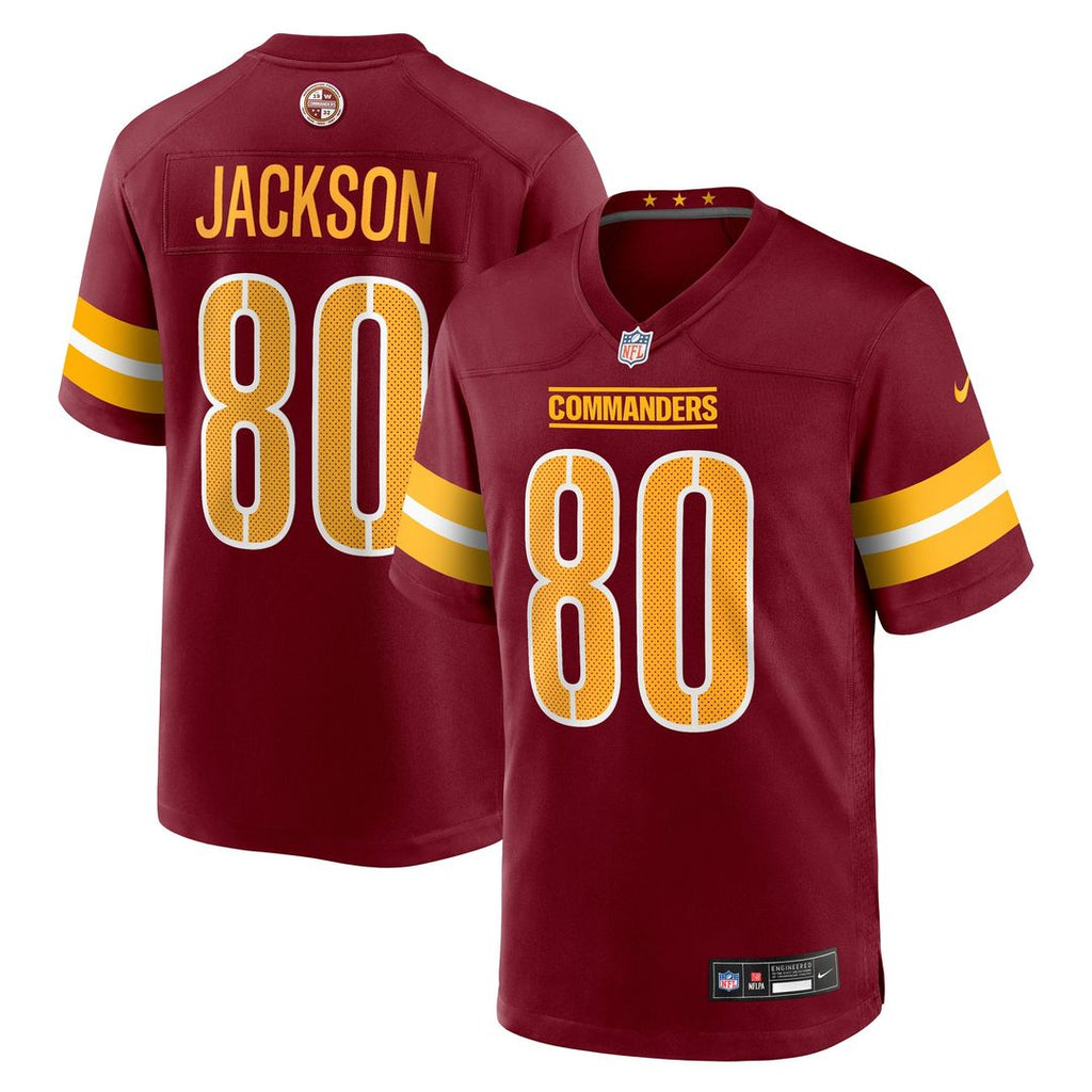 Washington Commanders Tyree Jackson Nike Team Game Jersey - Burgundy