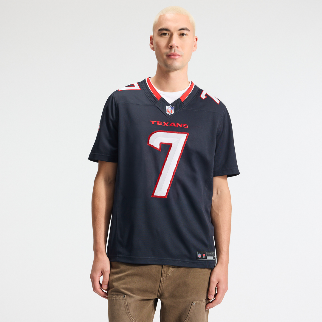 Houston Texans C.J. Stroud Nike Team Vapor F.U.S.E. Stitched Limited Jersey - Navy