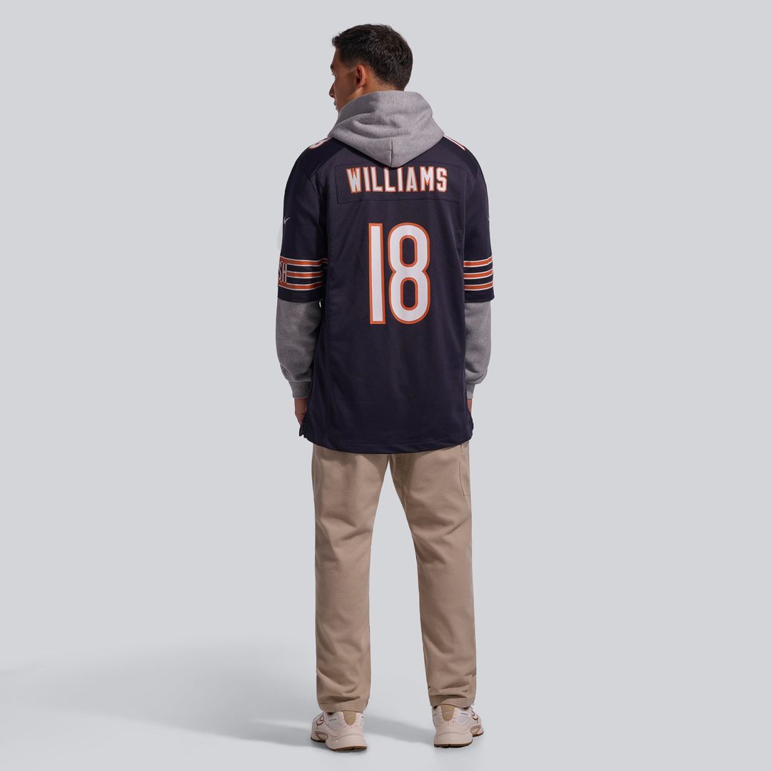 Chicago Bears Caleb Williams Nike Player Game Jersey - Navy