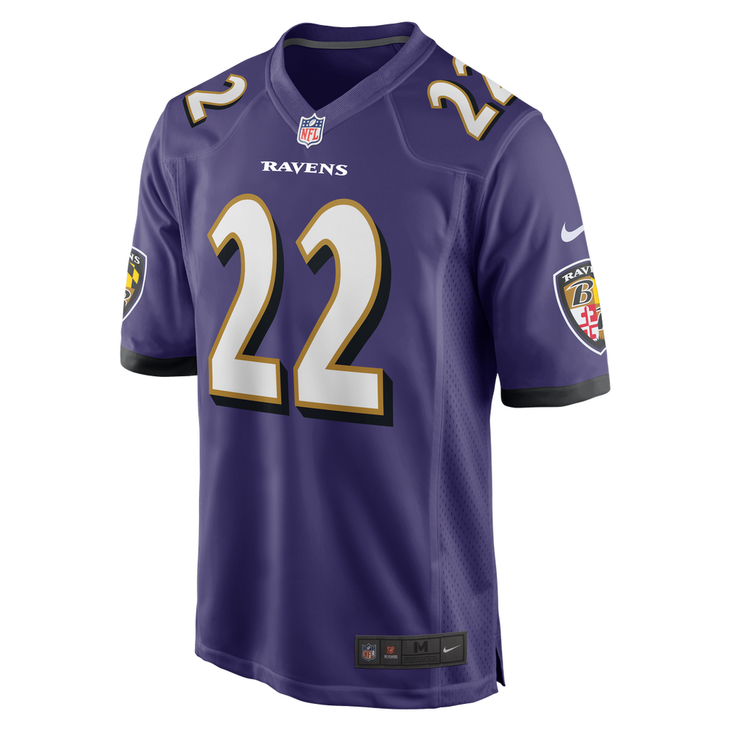 Baltimore Ravens Derrick Henry Nike Game Player Jersey - Purple