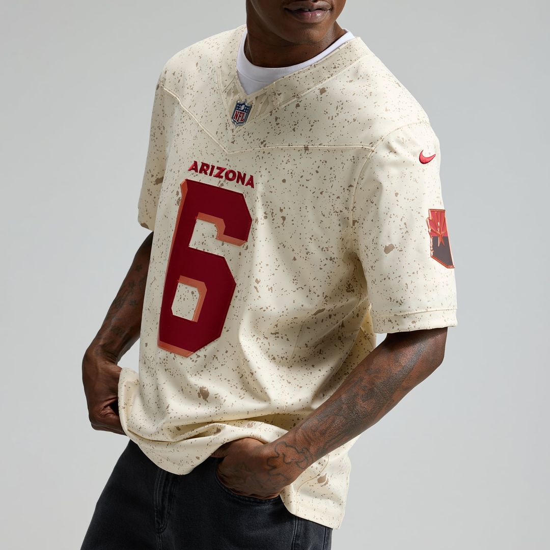 Arizona Cardinals James Conner Nike Rivalries Collection Stitched Limited Jersey - Natural