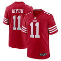 San Francisco 49ers Brandon Aiyuk Nike Team Player Game Jersey - Scarlet