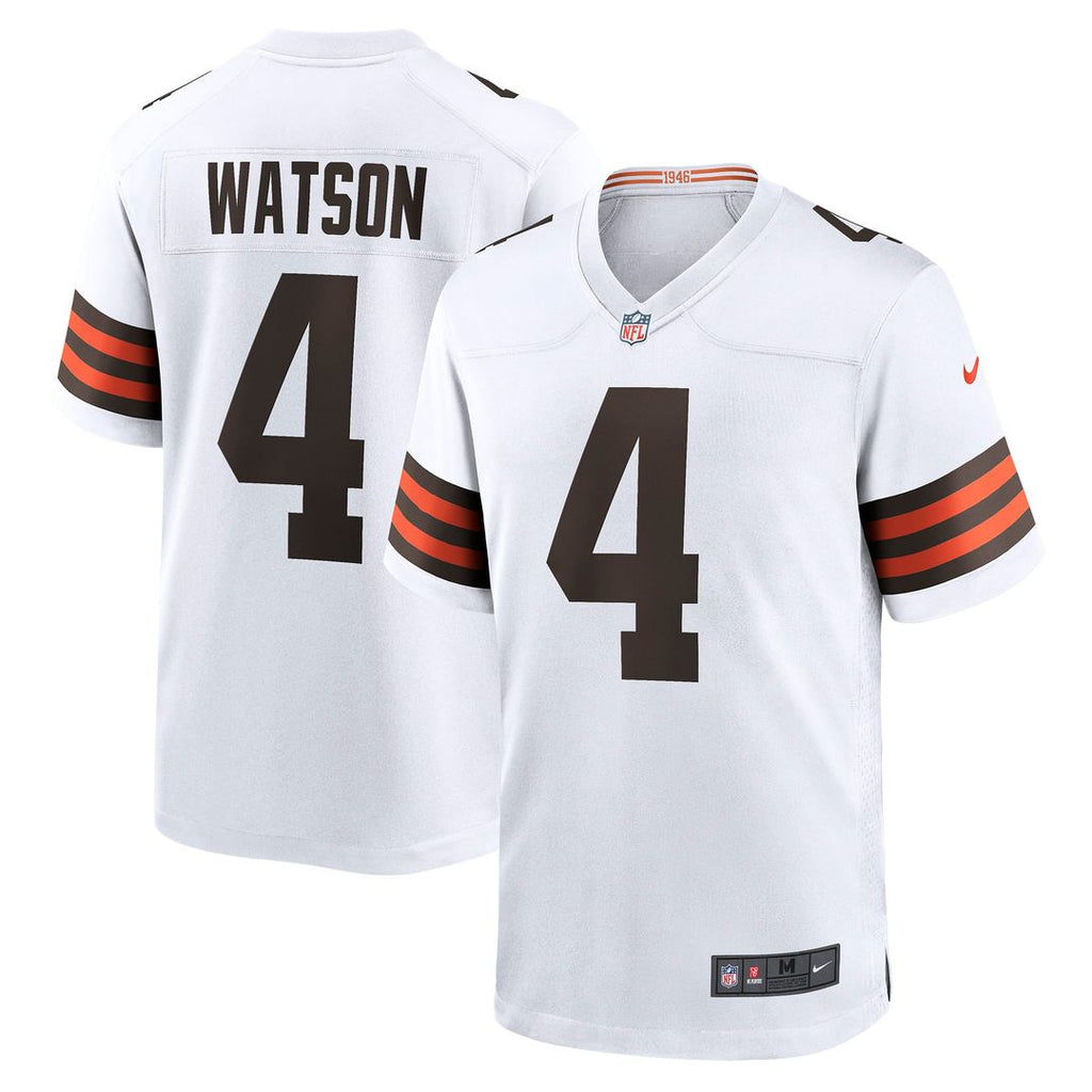 Cleveland Browns Deshaun Watson Nike Game Jersey - White