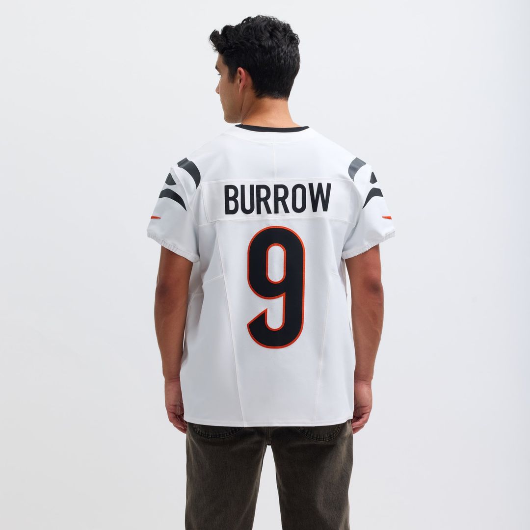 Cincinnati Bengals Joe Burrow Nike Vapor F.U.S.E. Elite Jersey - White