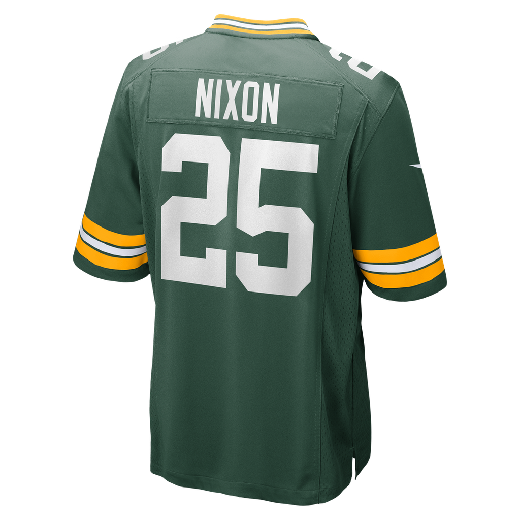 Green Bay Packers Keisean Nixon Nike Game Player Jersey - Green
