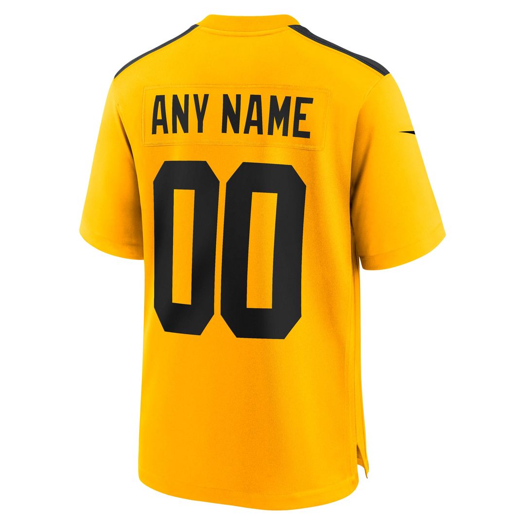 Pittsburgh Steelers Nike Custom Game Jersey - Black