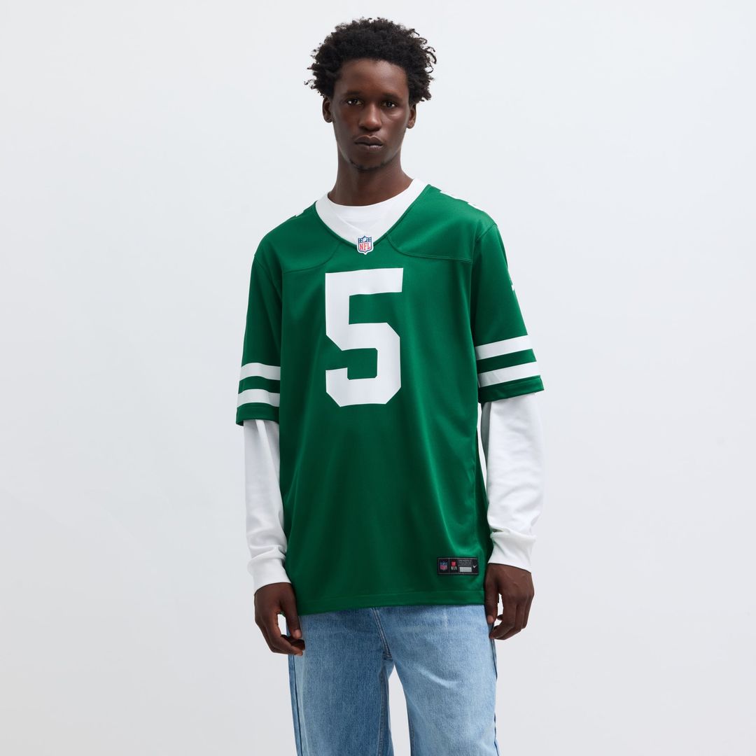 New York Jets Garrett Wilson Nike Game Jersey - Legacy Green