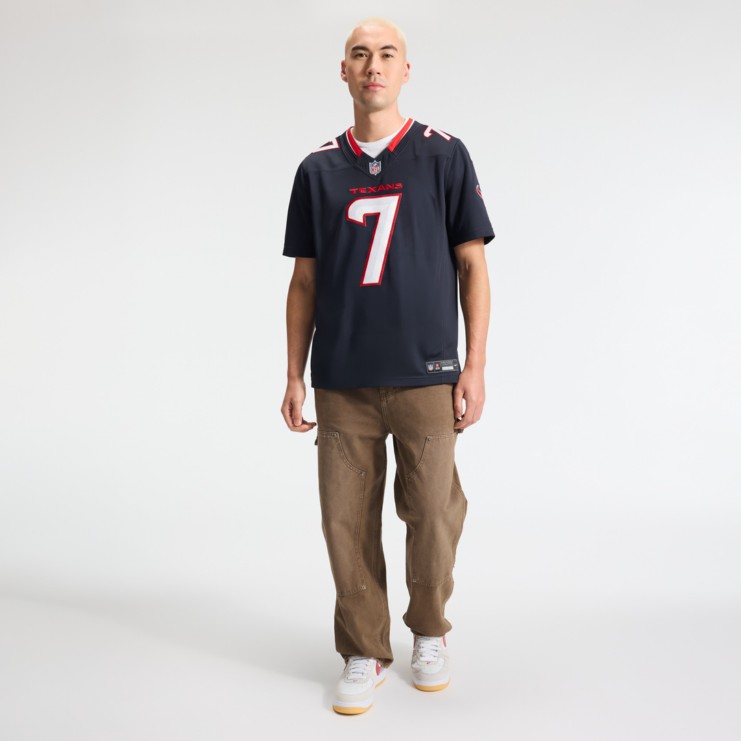Houston Texans C.J. Stroud Nike Team Vapor F.U.S.E. Stitched Limited Jersey - Navy