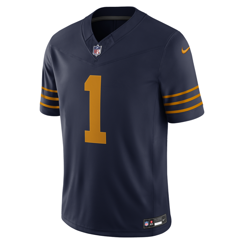 Green Bay Packers Micah Parsons Nike Alternate Vapor F.U.S.E. Stitched Limited Jersey - Navy