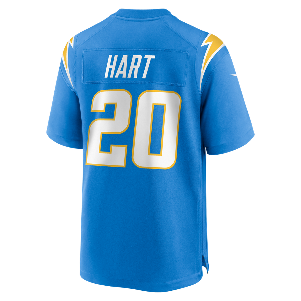 Los Angeles Chargers Cam Hart Nike Team Game Jersey - Powder Blue
