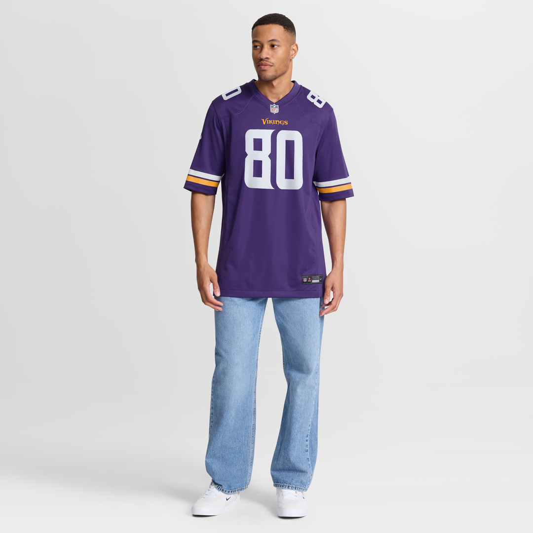 Minnesota Vikings Cris Carter Nike Game Retired Player Jersey - Purple