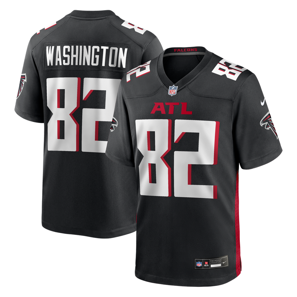 Atlanta Falcons Casey Washington Nike Team Game Jersey - Black