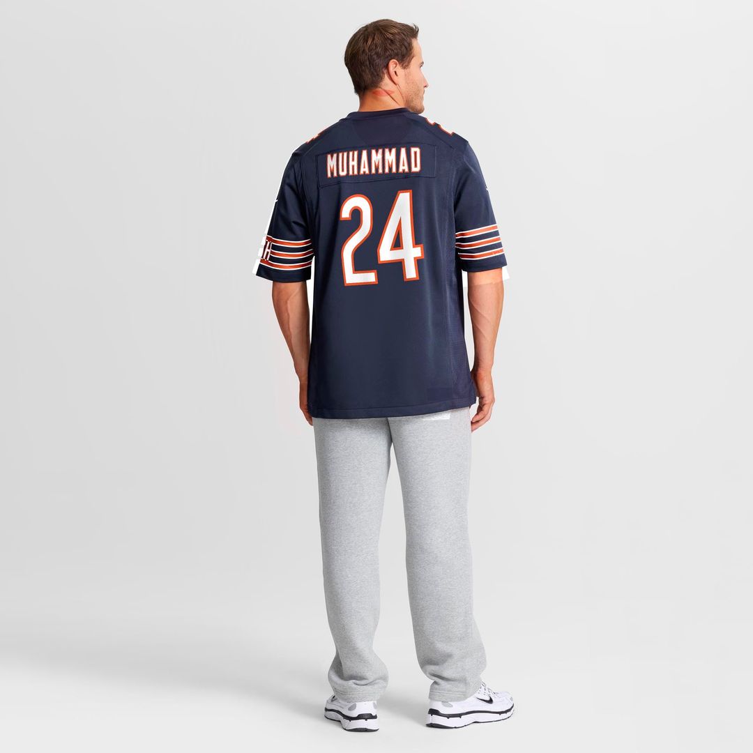 Chicago Bears Malik Muhammad Nike Team Game Jersey - Navy
