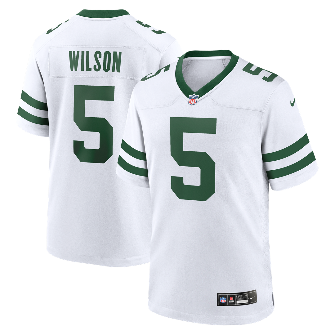New York Jets Garrett Wilson Nike Game Jersey - Legacy Green