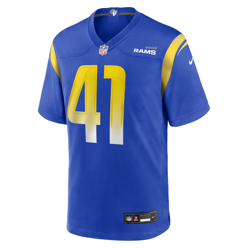 Los Angeles Rams Cameron McCutcheon Nike Game Jersey - Royal