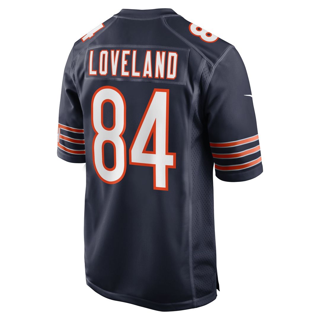 Chicago Bears Colston Loveland Nike Alternate Game Player Jersey - Orange
