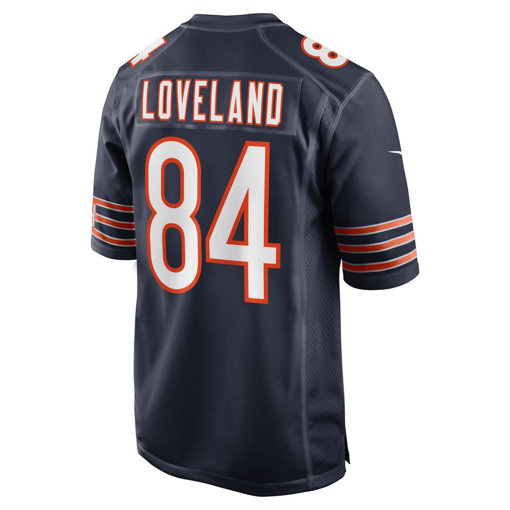 Chicago Bears Colston Loveland Nike Team Game Jersey - Navy