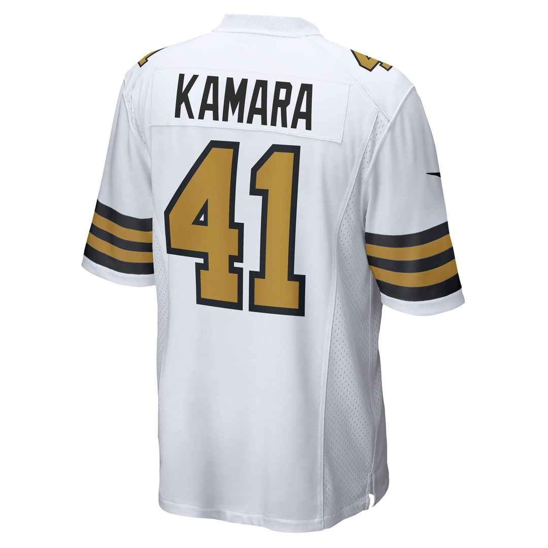 New Orleans Saints Alvin Kamara Nike Game Jersey - Black