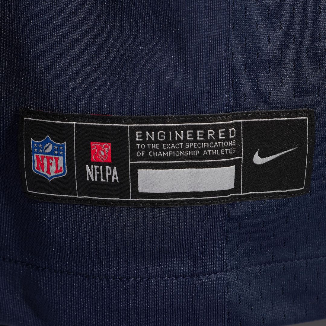Chicago Bears Maurice Alexander Nike Team Game Jersey - Navy