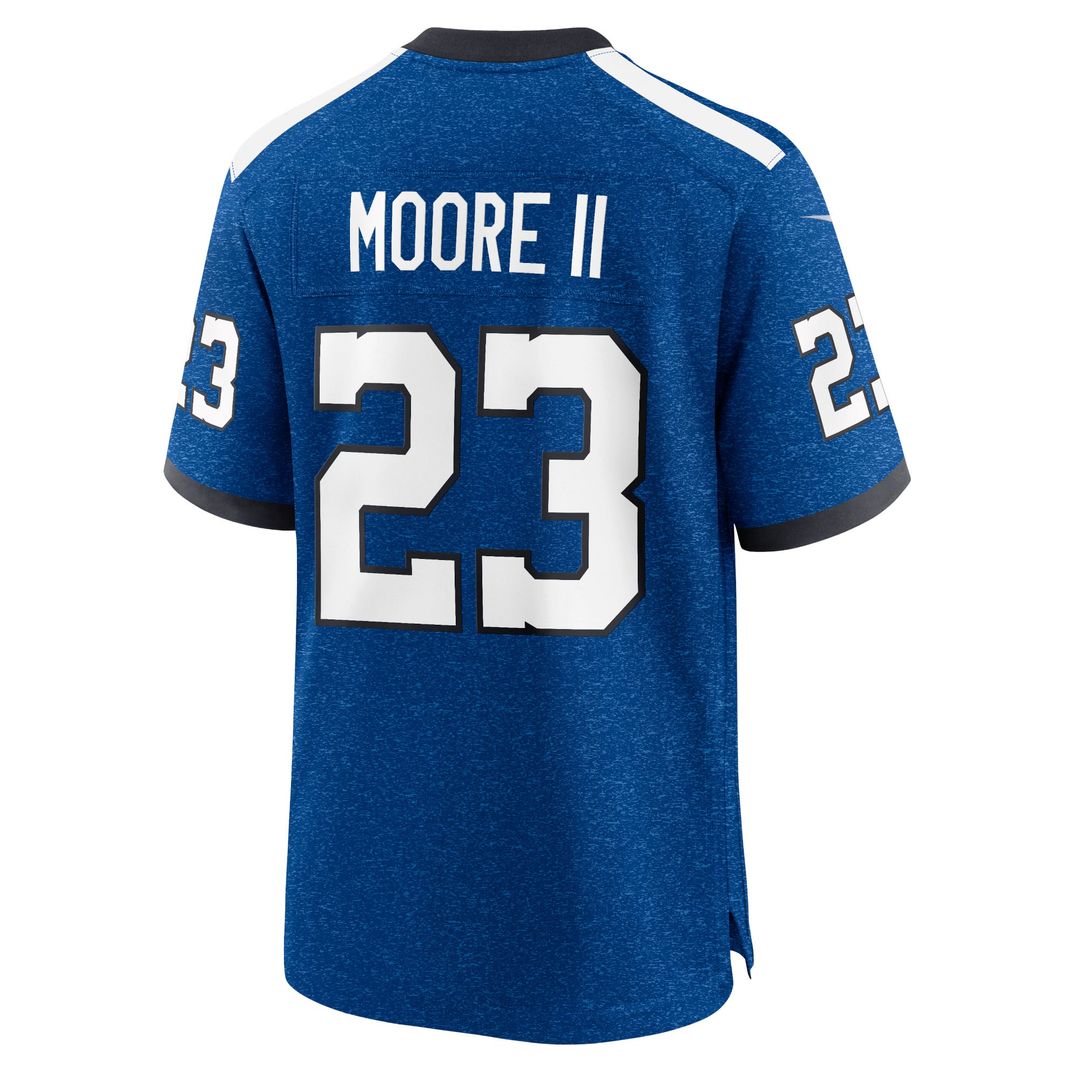 Indianapolis Colts Kenny Moore II Nike Indiana Nights Alternate Game Jersey - Royal
