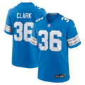 Detroit Lions Chuck Clark Nike Team Game Jersey - Blue