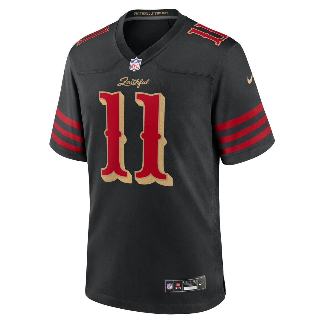 San Francisco 49ers Brandon Aiyuk Nike Rivalries Collection Game Jersey - Black
