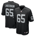 Las Vegas Raiders Tyler Linderbaum Nike Team Game Jersey - Black