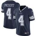 Dallas Cowboys Dak Prescott Nike Vapor Limited Player Jersey - Navy
