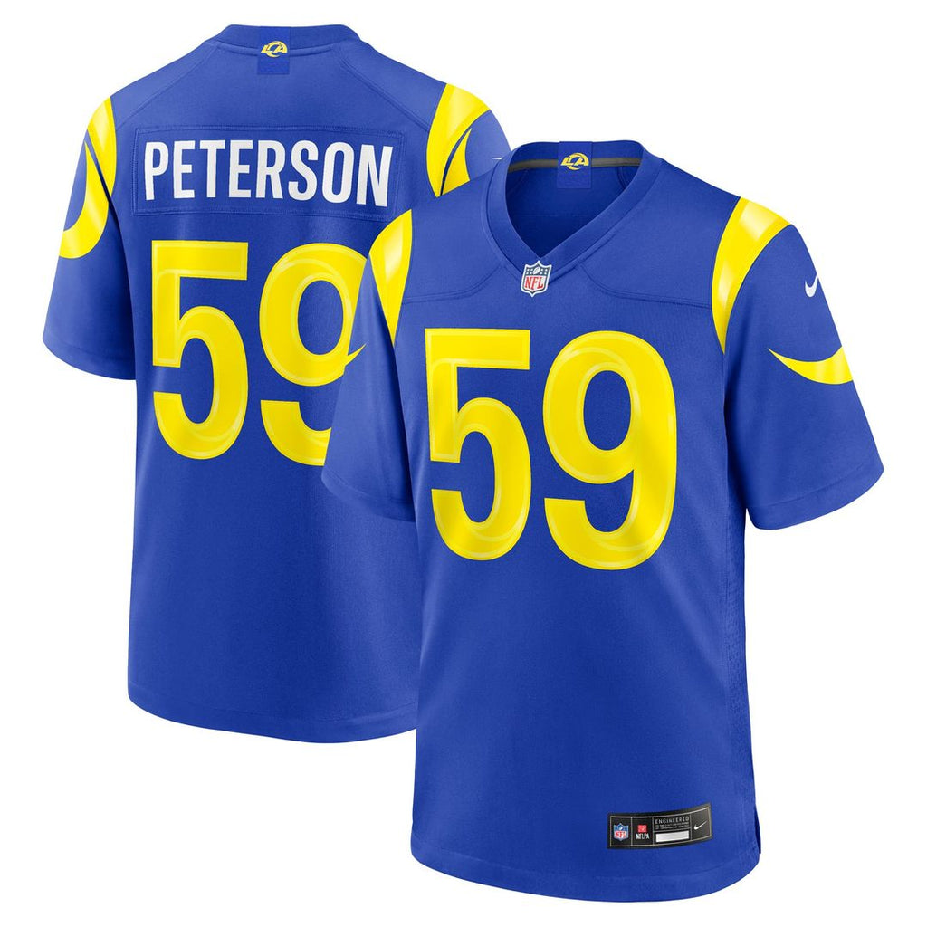 Los Angeles Rams Darryl Peterson Nike Game Jersey - Royal