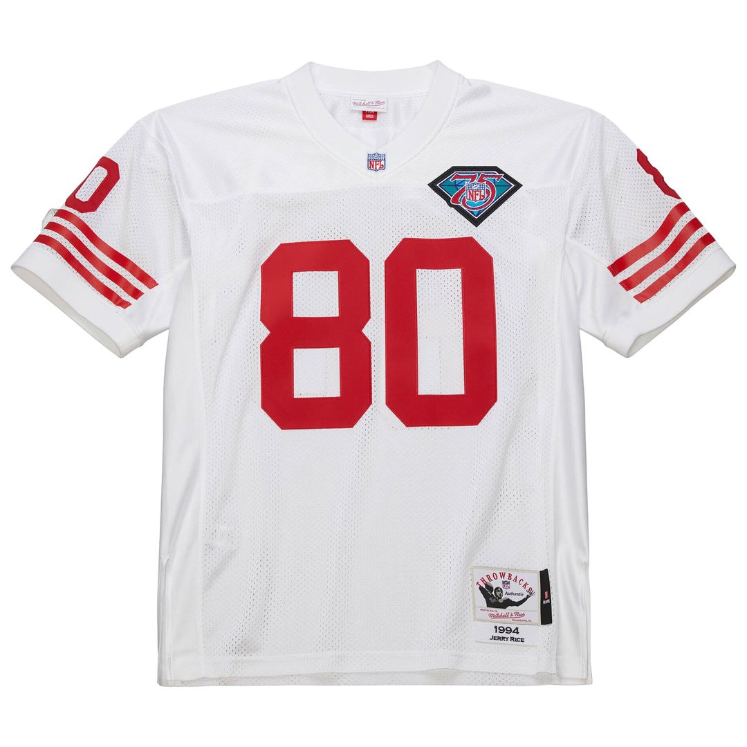 San Francisco 49ers 1994 Jerry Rice Mitchell & Ness Authentic Throwback Retired Player Jersey - White