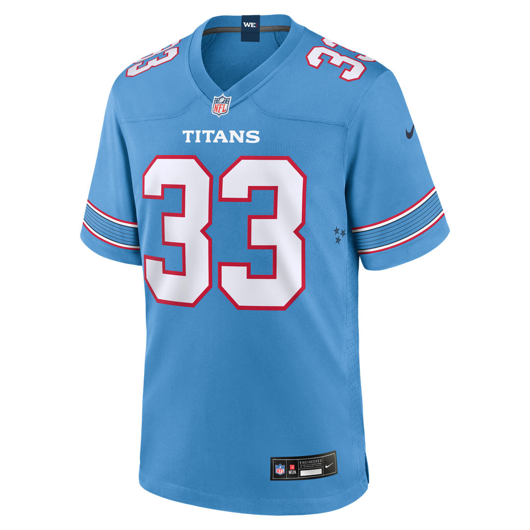 Tennessee Titans Cedric Gray Nike Game Jersey - Light Blue