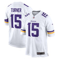 Minnesota Vikings Dallas Turner Nike Game Jersey - White