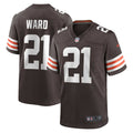 Cleveland Browns Denzel Ward Nike Game Jersey - Brown