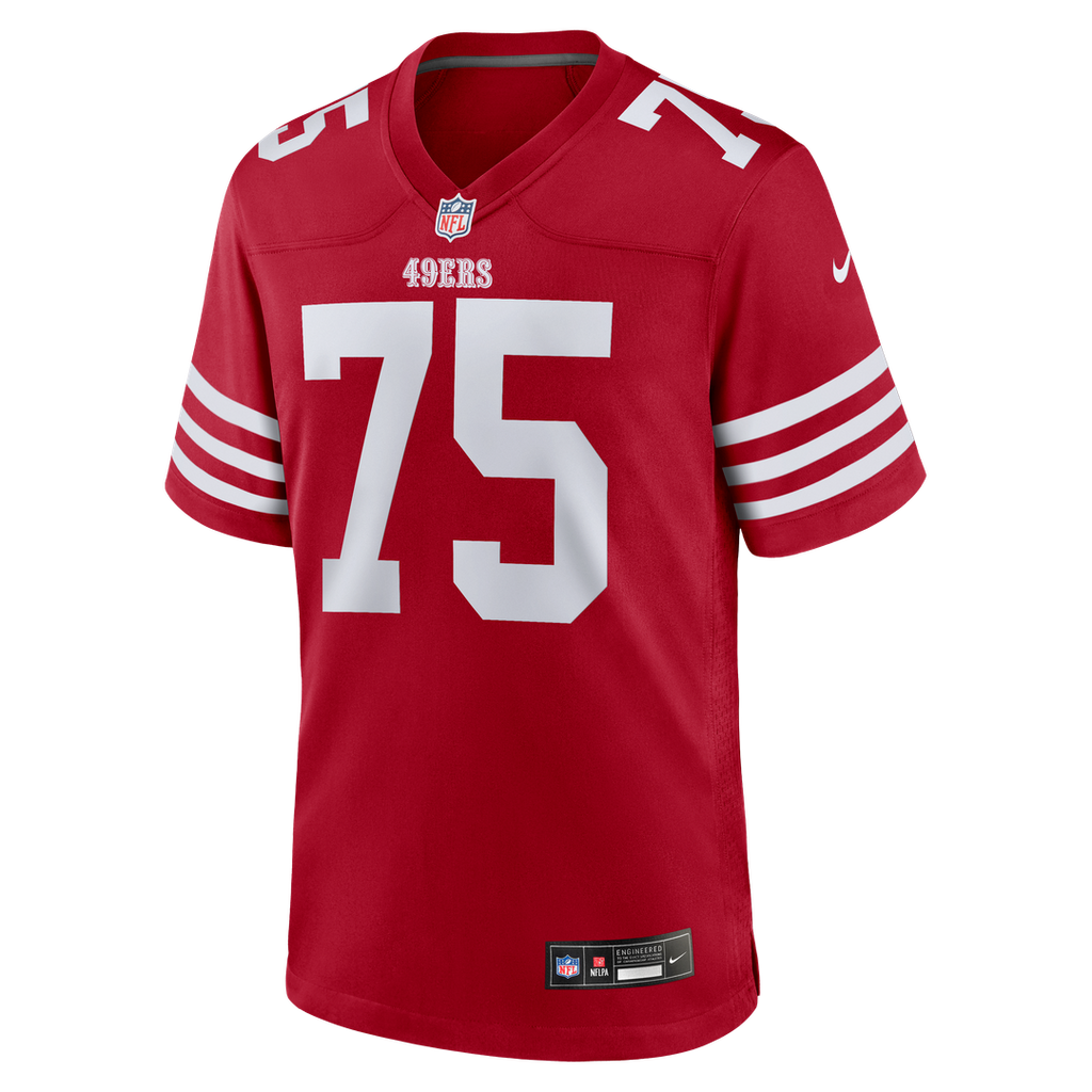 San Francisco 49ers Connor Colby Nike Team Game Jersey - Scarlet