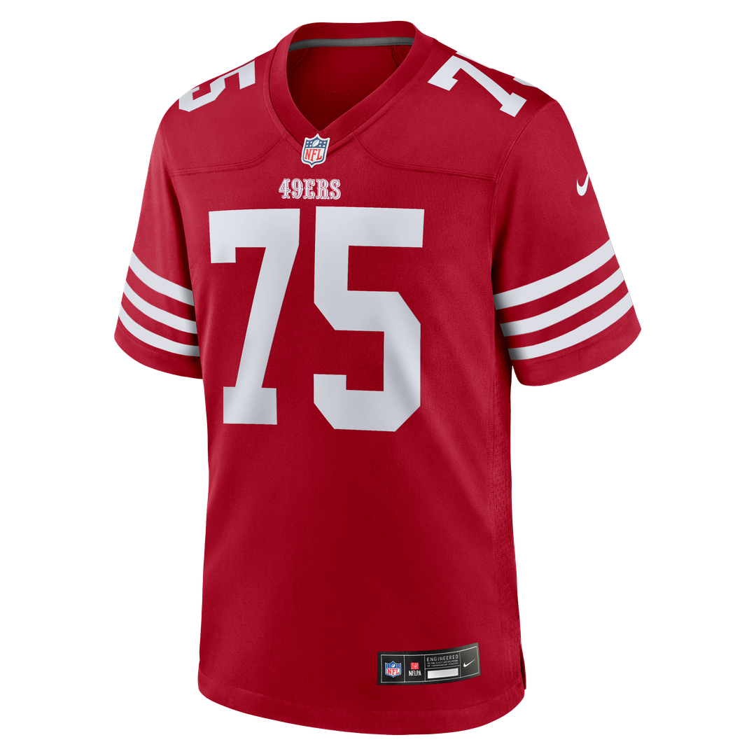 San Francisco 49ers Connor Colby Nike Team Game Jersey - Scarlet