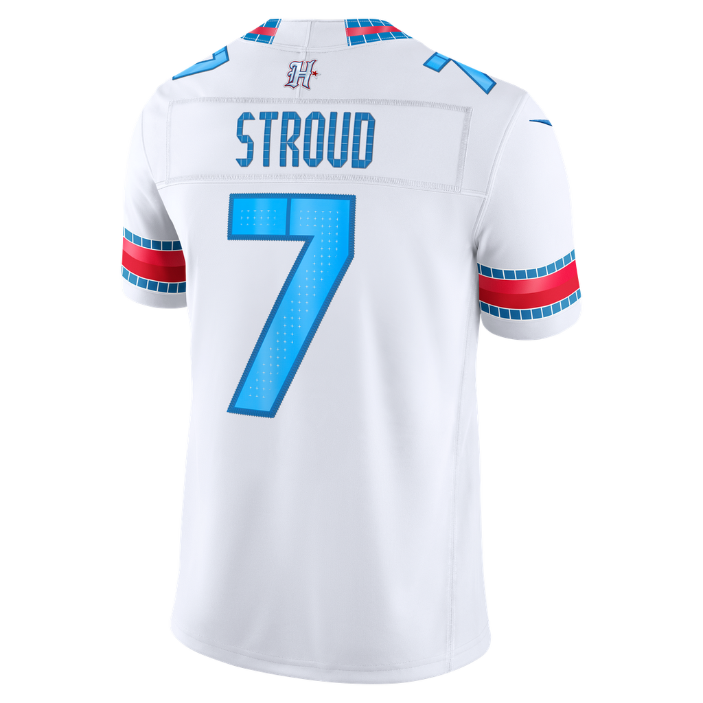 Houston Texans C.J. Stroud Nike 2026 Rivalries Collection Stitched Limited Jersey - White