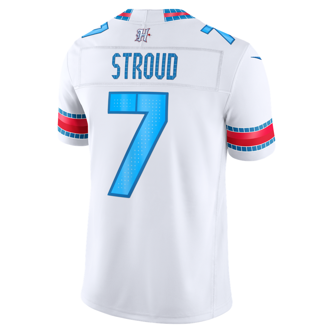Houston Texans C.J. Stroud Nike 2026 Rivalries Collection Stitched Limited Jersey - White