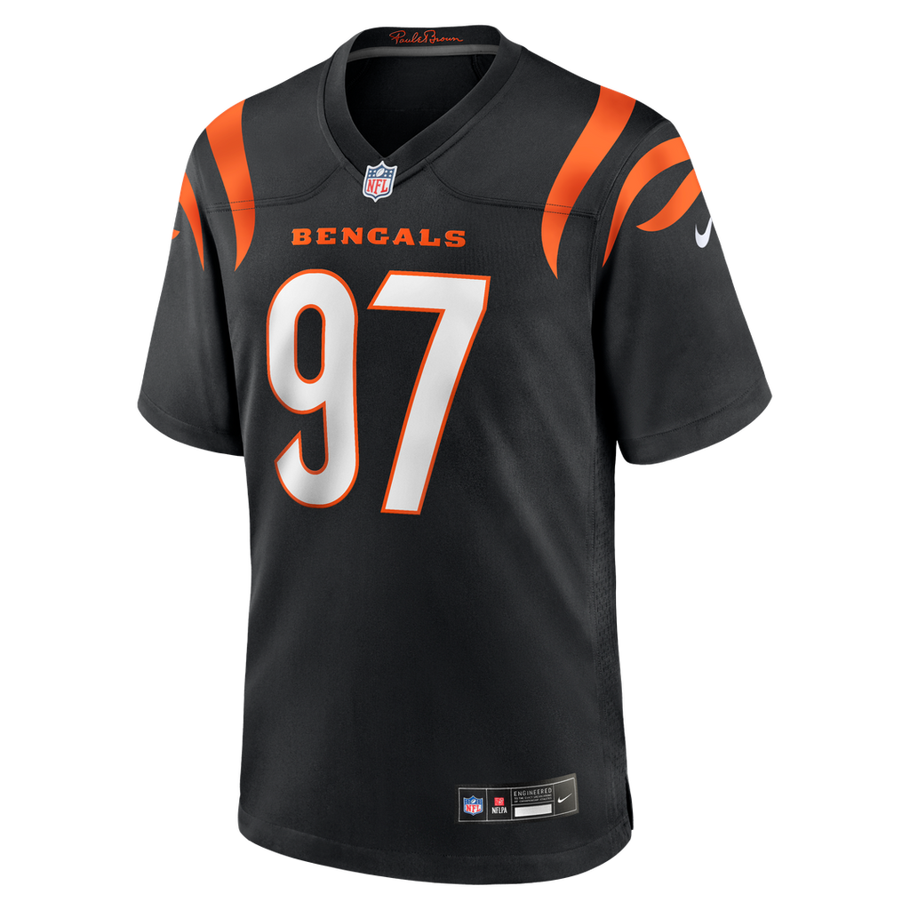 Cincinnati Bengals Shemar Stewart Nike Team Game Jersey - Black