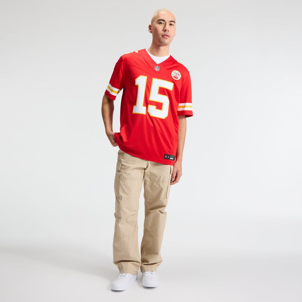 Kansas City Chiefs Patrick Mahomes Nike Vapor F.U.S.E. Stitched Limited Jersey - White