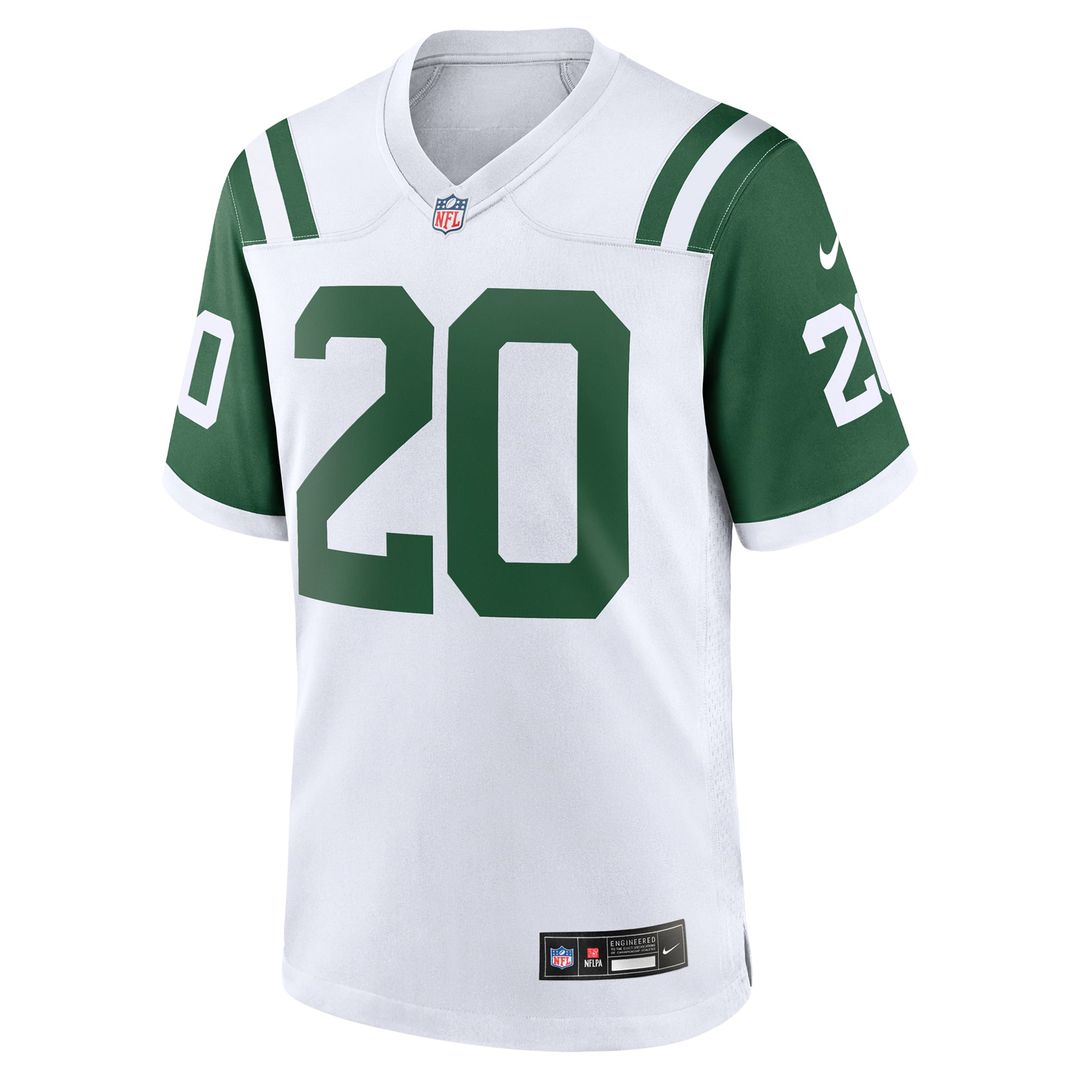 New York Jets Breece Hall Nike Classic Alternate Game Jersey - White