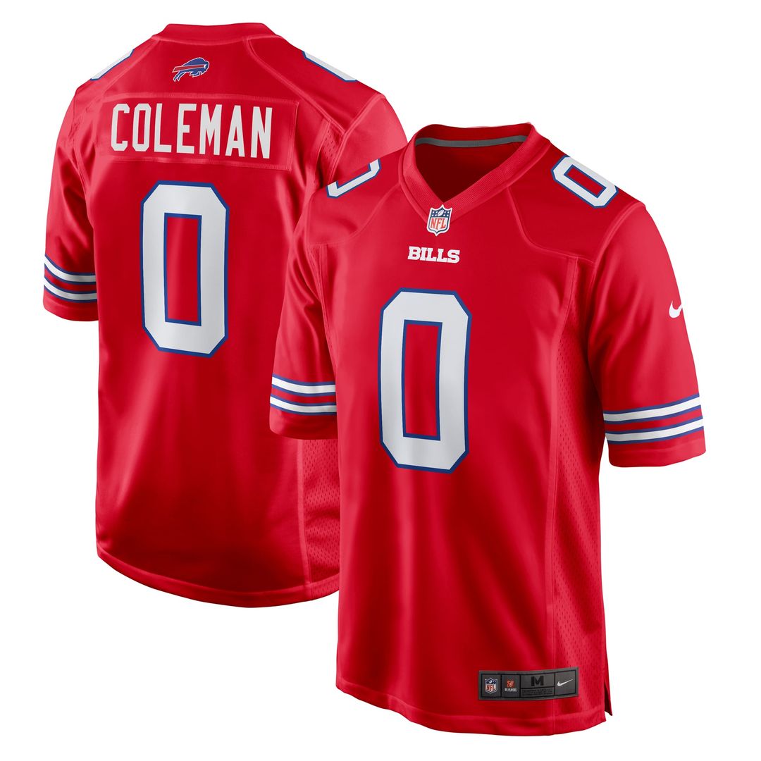 Buffalo Bills Keon Coleman Nike Nickel City Game Jersey - Gray