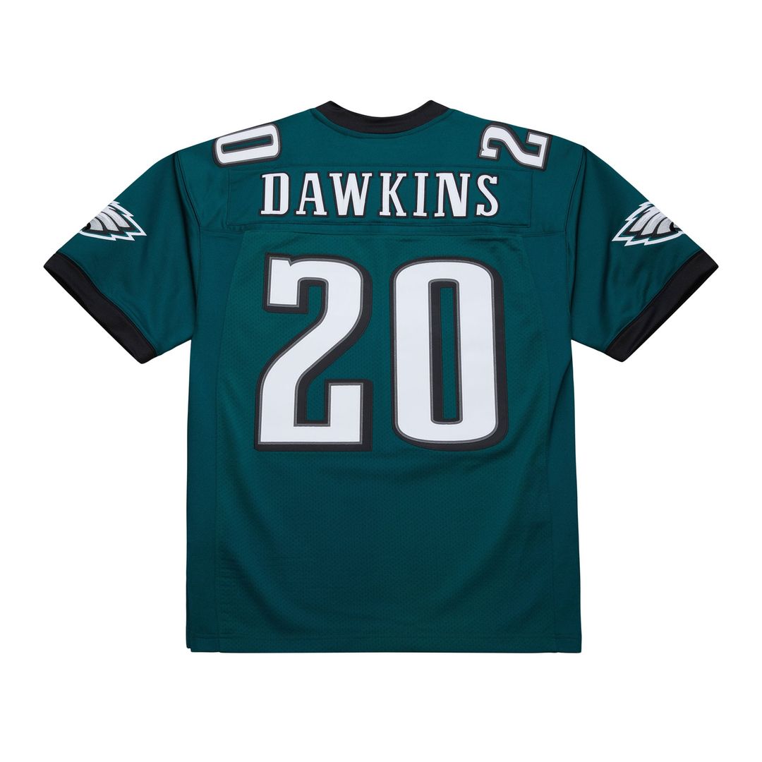 Philadelphia Eagles Brian Dawkins Mitchell & Ness 2007 Authentic Throwback Retired Player Jersey - Green